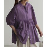 パープル | ブラウス チュニック シャツ | HUG.U