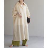 アイボリー | ワンピース 楊柳 ロング | HUG.U