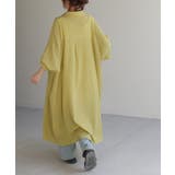 ライムイエロー | ワンピース 楊柳 ロング | HUG.U