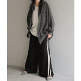 ブラック | パンツ レディース ワイドパンツ | HUG.U