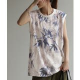 ホワイト | タンクトップ レディース フラワー | HUG.U