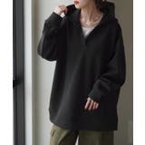 ブラック | パーカー レディース ニュアンスカラー | HUG.U