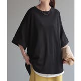 ブラック | Tシャツ レディース トップス | HUG.U