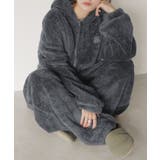 アースグレー | ルームウェア パジャマ 着る毛布 | HUG.U