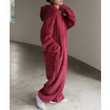 ビターレッド | ルームウェア パジャマ 着る毛布 | HUG.U