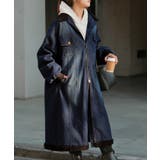 ユーズドネイビー | コート デニム 裏 | HUG.U