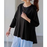 ブラック | トップス 接触冷感 レディース | HUG.U