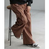 キャメルブラウン | パンツ カーゴ ワイド | HUG.U