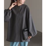 ストーングレー | シャツ ブラウス ロング | HUG.U