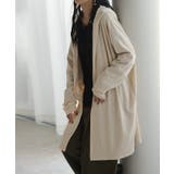 アイボリー | カーディガン ロング 変形 | HUG.U