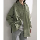 カーキ | ジャケット バック プリント | HUG.U