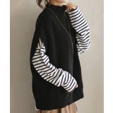 ブラック(ハイネック) | ベスト ニット 体型カバー | HUG.U