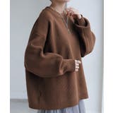 モカブラウン | ニット チクチクしない レディース | HUG.U