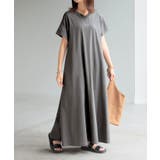 ストーングレー | ワンピース Tシャツ 接触冷感 | HUG.U