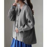 グレー | カーディガン 体型カバー レディース | HUG.U