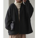 ブラック | ジャケット キルティング ドルマン | HUG.U