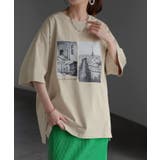 ライトベージュ | Tシャツ プリント 接触冷感 | HUG.U