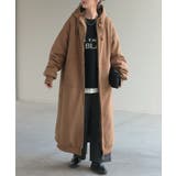 モカ | パーカー ボア ロング | HUG.U