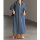 ライトブルー | ワンピース デニム ワンピ | HUG.U