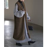 モカ | ベスト ジレ ファー | HUG.U