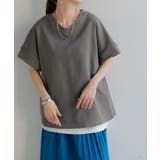 アースグレー | Tシャツ レディース トップス | HUG.U