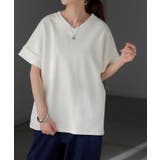 ホワイト | Tシャツ レディース トップス | HUG.U