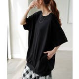 ブラック | Tシャツ レディース 接触 | HUG.U