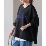 ブラック | ニット ロゴ スポンジニット | HUG.U