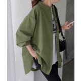 カーキ | シャツ レディース 洗濯機 | HUG.U