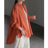 ブリックオレンジ | シャツ レディース 洗濯機 | HUG.U