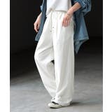 ホワイト | パンツ ワイド レディース | HUG.U