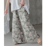 ボタニカルグリーン | パンツ 綿100％ ボタニカル | HUG.U