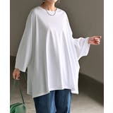 ホワイト | Tシャツ 接触冷感 レディース | HUG.U
