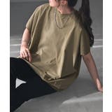 オリーブ | Tシャツ 接触冷感 タック | HUG.U