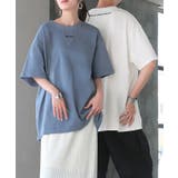 ホワイト | Tシャツ ロゴ 綿100 | HUG.U
