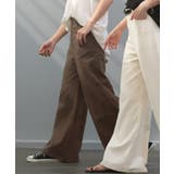 ブラウン | パンツ ワイド レディース | HUG.U