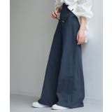 ネイビー | パンツ ワイド レディース | HUG.U
