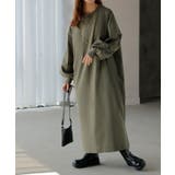 カーキ | ワンピース ロング ナイロン | HUG.U