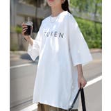 ホワイト | Tシャツ ロゴ 接触冷感 | HUG.U