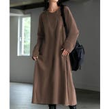 ブラウン | トップス 綿100％ レイヤード | HUG.U