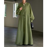 オリーブ | ワンピース シャツ 洗濯機 | HUG.U