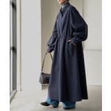 ネイビー | ワンピース シャツ 洗濯機 | HUG.U