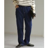 インディゴネイビー | パンツ ワイドパンツ デニムパンツ | HUG.U
