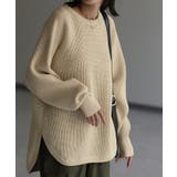 ミルクティーベージュ | ニット ワッフル セットアップ | HUG.U