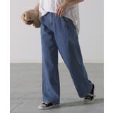 ブルー | デニム 新感覚 多重ステッチ | HUG.U