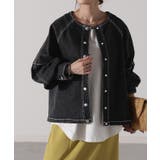 ワンウォッシュブラック | デニムジャケット Gジャン コンパクト目 | HUG.U