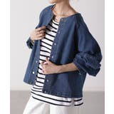 デニムブルー | デニムジャケット Gジャン コンパクト目 | HUG.U