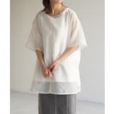 ホワイト | Tシャツ トップス レディース | HUG.U