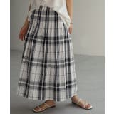 ブラック | スカート リバーシブル チェック | HUG.U