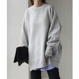 グレー | ニット チュニック レディース | HUG.U